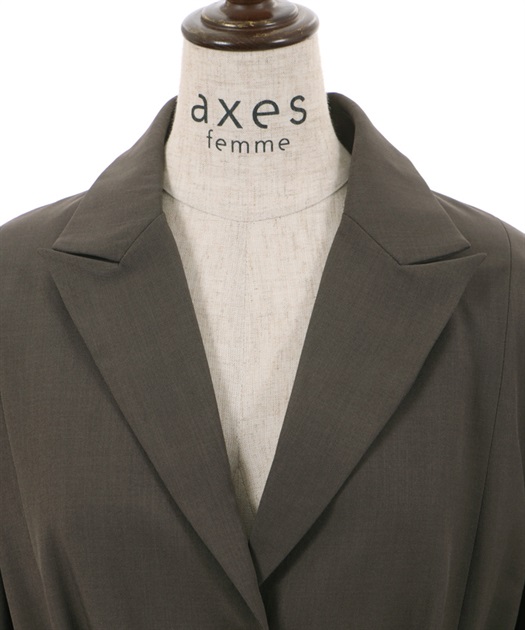 ベルト付テーラージャケット | outlet | axes femme online shop ベルト付テーラージャケット | outlet | axes femme online shop