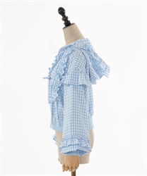 フリルフーディブルゾン | kawaii | axes femme online shop フリルフーディブルゾン | kawaii | axes femme online shop