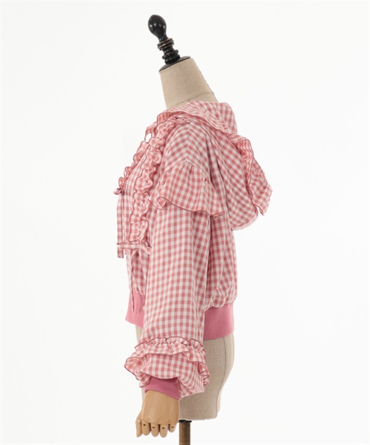 フリルフーディブルゾン | 衣料 | axes femme online shop フリルフーディブルゾン | 衣料 | axes femme online shop
