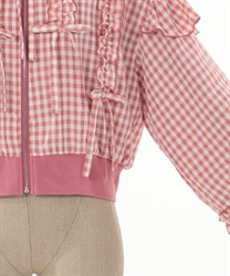 フリルフーディブルゾン | kawaii | axes femme online shop フリルフーディブルゾン | kawaii | axes femme online shop