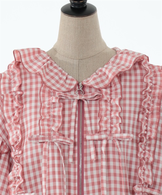 フリルフーディブルゾン | レディース服・レディース フリルフーディブルゾン | レディース服・レディース