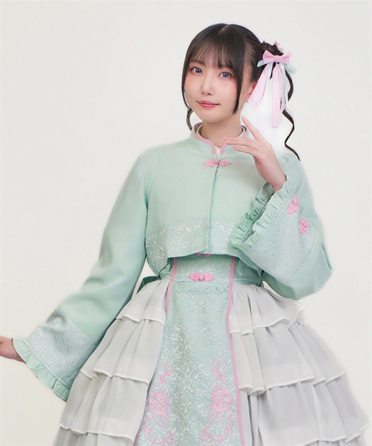 チャイナ釦ボレロ | kawaii | axes femme online shop チャイナ釦ボレロ | kawaii | axes femme online shop
