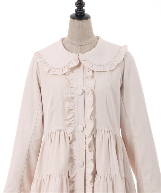 ティアードトレンチコート | kawaii | axes femme online shop ティアードトレンチコート | kawaii | axes femme online shop