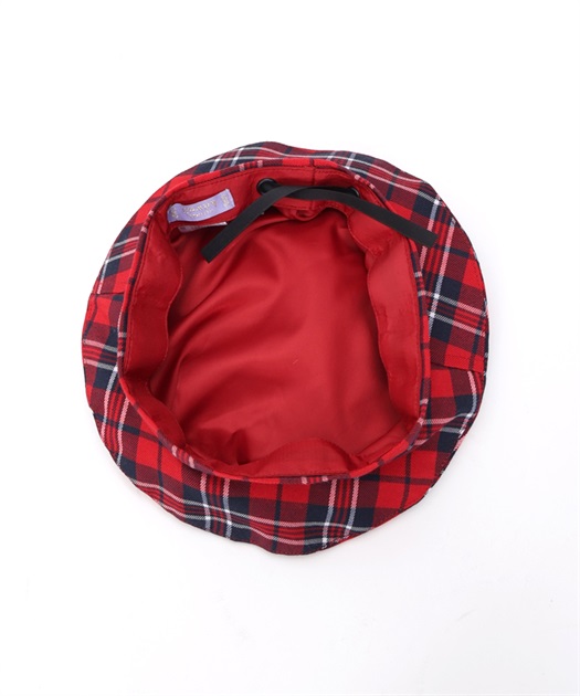タータンチェックベレー帽 | kawaii | axes femme online shop タータンチェックベレー帽 | kawaii | axes femme online shop