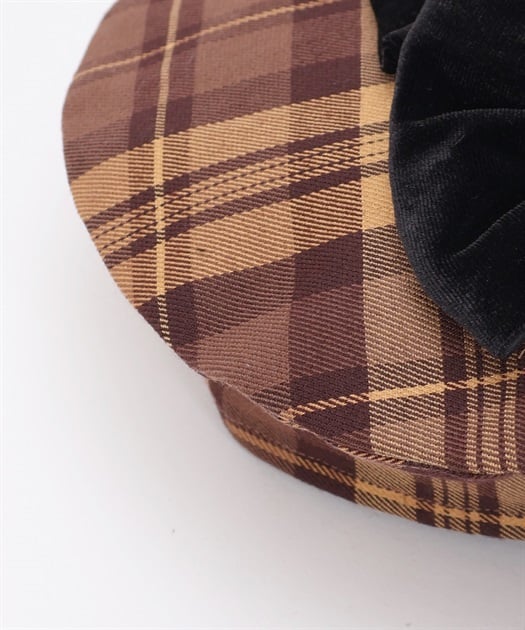 タータンチェックベレー帽 | kawaii | axes femme online shop タータンチェックベレー帽 | kawaii | axes femme online shop