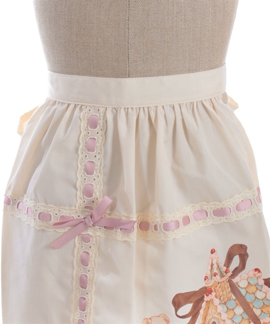 お菓子の家プリントエプロン | kawaii | axes femme online shop