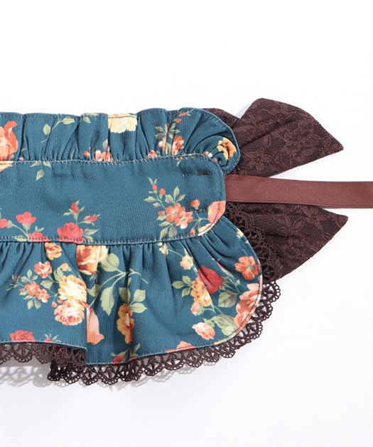 アンティークローズ柄ハーフボンネット | kawaii | axes femme アンティークローズ柄ハーフボンネット | kawaii | axes femme