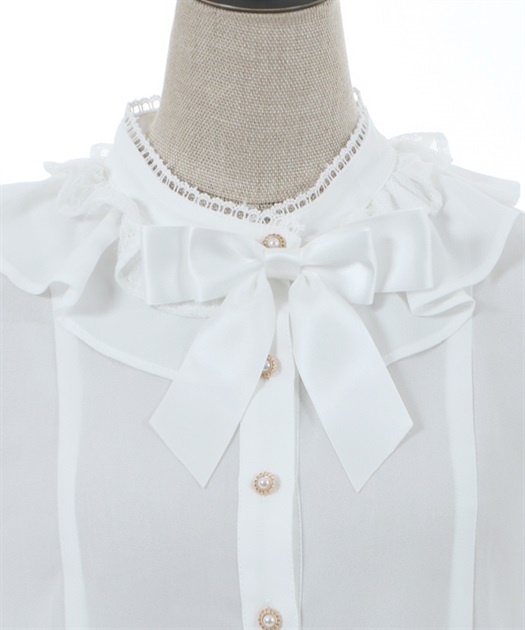 3段フリル姫袖ブラウス | kawaii | axes femme online shop 3段フリル姫袖ブラウス | kawaii | axes femme online shop