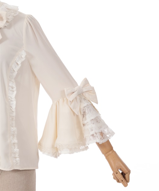 姫袖7分丈ブラウス【受注生産】 | レディース服・レディース 姫袖7分丈ブラウス【受注生産】 | レディース服・レディース