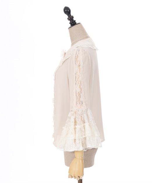 レーシー姫袖ブラウス | kawaii | axes femme online shop レーシー姫袖ブラウス | kawaii | axes femme online shop