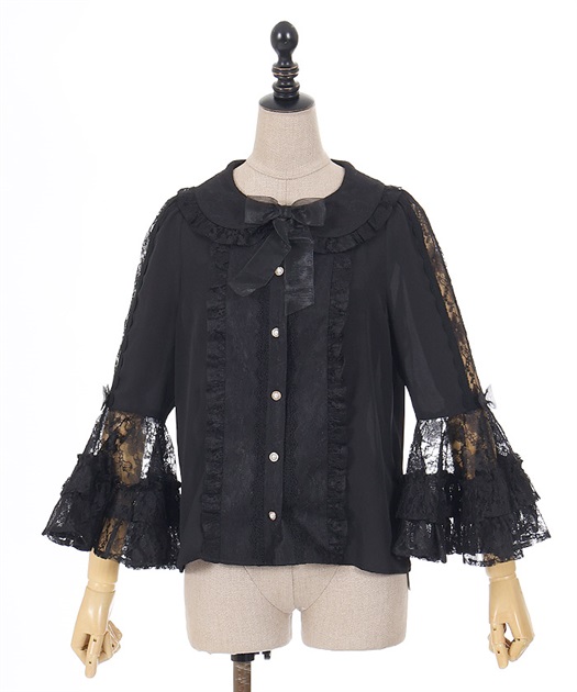 レーシー姫袖ブラウス | kawaii | axes femme online shop レーシー姫袖ブラウス | kawaii | axes femme online shop