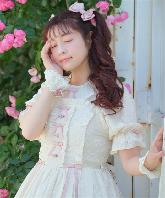 コットンレースブラウス | kawaii | axes femme online shop コットンレースブラウス | kawaii | axes femme online shop