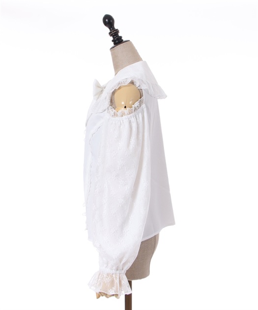 ブルーミングレースブラウス | outlet | axes femme online shop ブルーミングレースブラウス | outlet | axes femme online shop