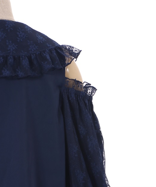 ブルーミングレースブラウス | outlet | axes femme online shop ブルーミングレースブラウス | outlet | axes femme online shop