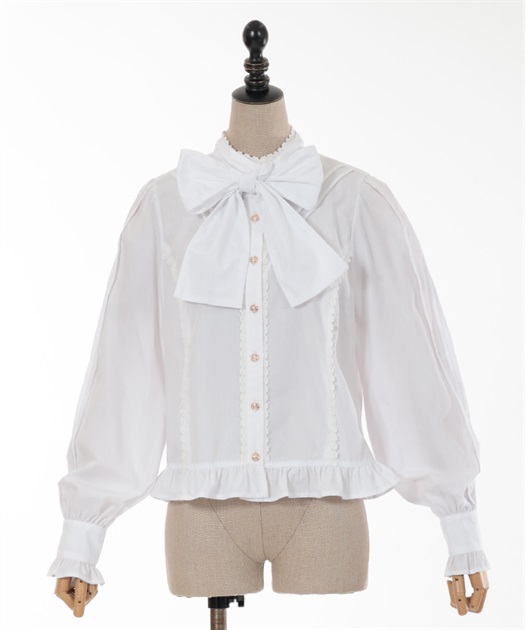 ボウタイリボンブラウス | kawaii | axes femme online shop
