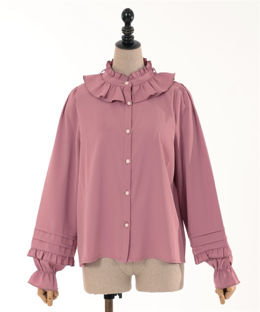 ピンタック袖デザインブラウス | kawaii | axes femme online shop ピンタック袖デザインブラウス | kawaii | axes femme online shop
