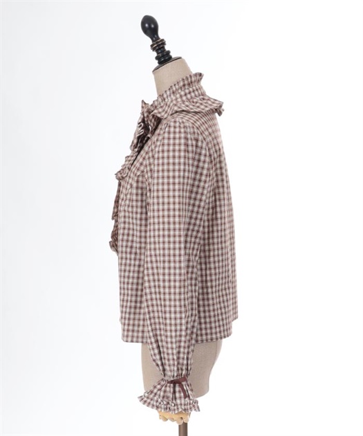 チェック柄ブラウス | kawaii | axes femme online shop チェック柄ブラウス | kawaii | axes femme online shop
