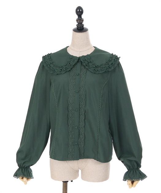 フラット衿ブラウス | kawaii | axes femme online shop