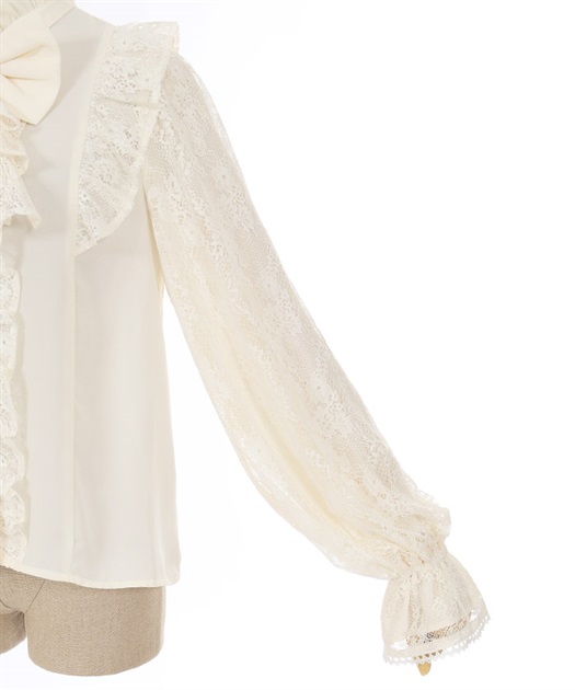 クラシカルレーシーブラウス | kawaii | axes femme online shop クラシカルレーシーブラウス | kawaii | axes femme online shop