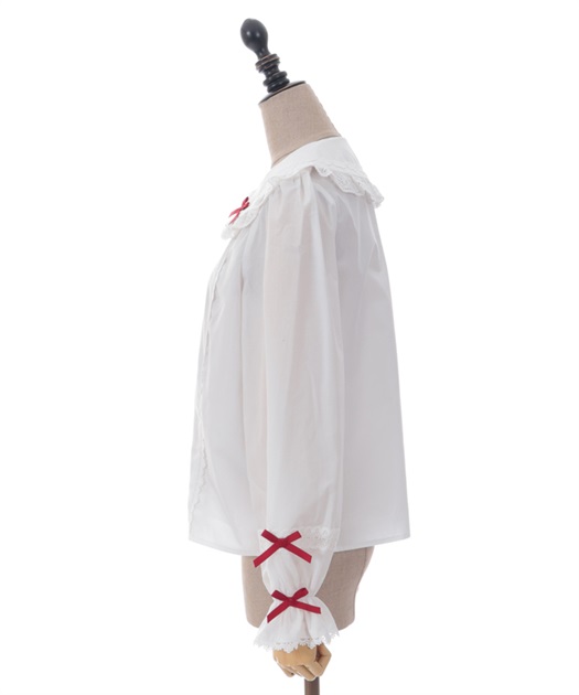 トーションレース丸襟ブラウス | kawaii | axes femme online shop トーションレース丸襟ブラウス | kawaii | axes femme online shop