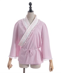 衿レース付き和風ブラウス | kawaii | axes femme online shop 衿レース付き和風ブラウス | kawaii | axes femme online shop