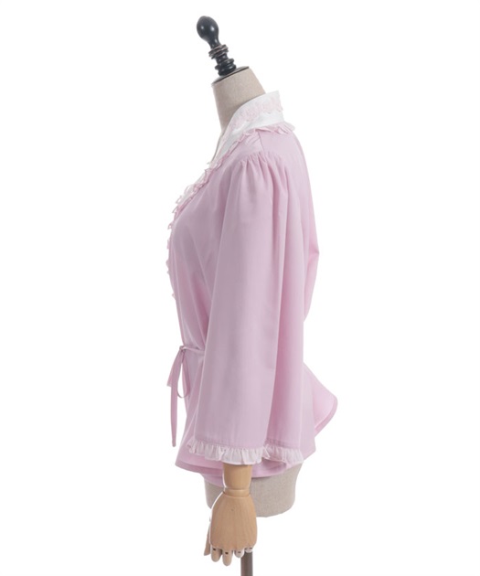 衿レース付き和風ブラウス | kawaii | axes femme online shop 衿レース付き和風ブラウス | kawaii | axes femme online shop