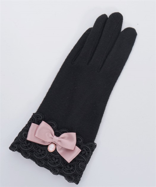 ノーブルカメオリボン手袋 | ROSE ROUGE │ axes femme onlineshop