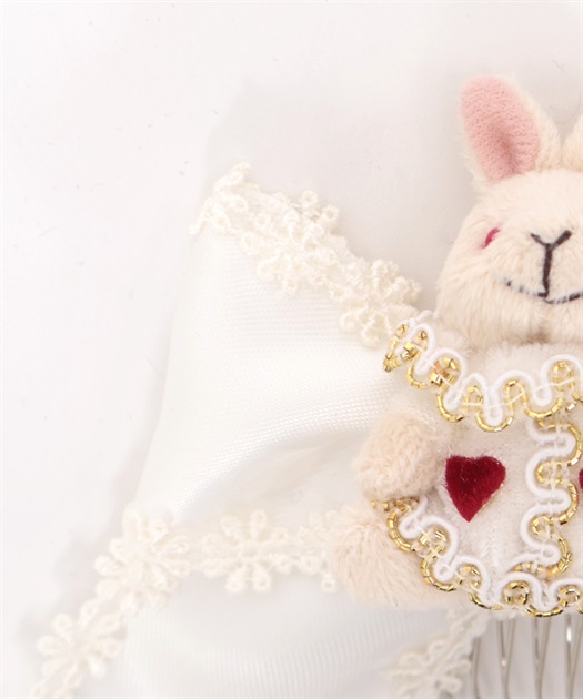 ❤️うさぽん様❤️ アンティークベア　2体セット ふわふわうさぎヘアピン | Romantic Standard ロマンティック
