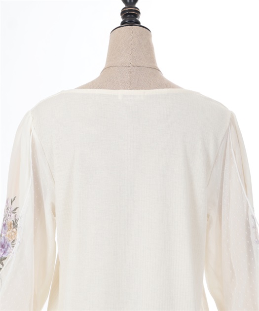 フラワーブーケ刺繍プルオーバー | outlet | axes femme online shop フラワーブーケ刺繍プルオーバー | outlet | axes femme online shop