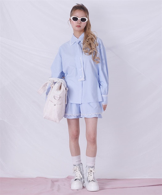 BIGツイードショルダー | Fickle Bebe