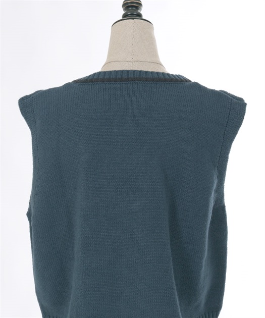 レースアップニットベスト | outlet | axes femme online shop レースアップニットベスト | outlet | axes femme online shop