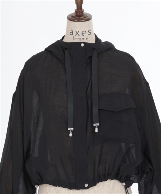 ポケット付シアーパーカー【期間限定価格】 | outlet | axes ポケット付シアーパーカー【期間限定価格】 | outlet | axes