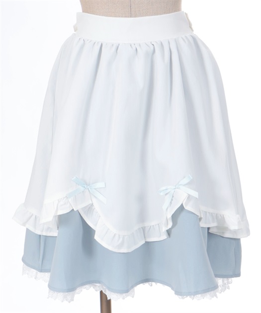 フリルエプロンデザインスカート | outlet | axes femme online shop フリルエプロンデザインスカート | outlet | axes femme online shop