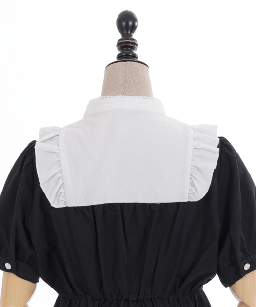 リボン付フリルミニワンピース【期間限定価格】 | outlet | axes