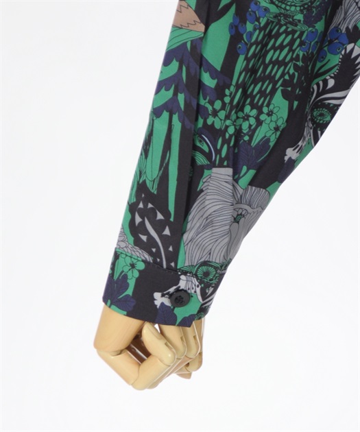 アニマル柄長袖ワンピース | purple label | axes femme online shop アニマル柄長袖ワンピース | purple label | axes femme online shop