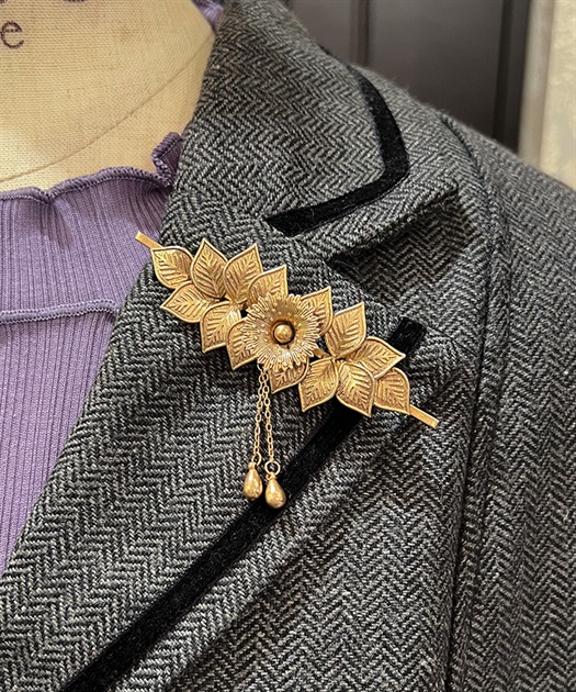 フラワーモチーフブローチ | axes femme online shop