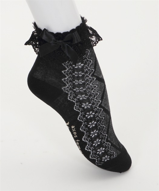 透かしレースアップ柄ソックス | kawaii | axes femme online shop 透かしレースアップ柄ソックス | kawaii | axes femme online shop