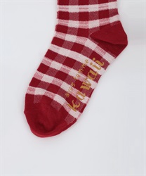 ギンガムチェック柄ソックス | kawaii | axes femme online shop ギンガムチェック柄ソックス | kawaii | axes femme online shop