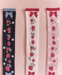 いちご柄オーバーニー | kawaii | axes femme online shop