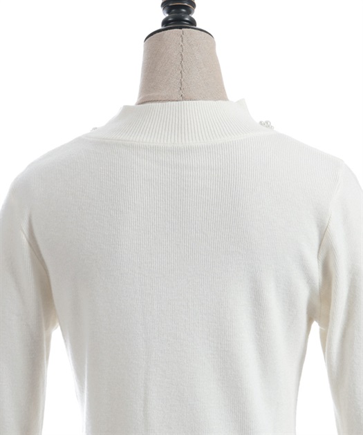 m♡ページ ハートジャカードニットプルオーバー | axes femme online shop