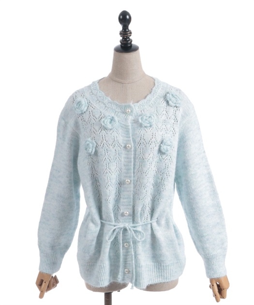 モチーフ付ニットカーデ | axes femme | axes femme online shop