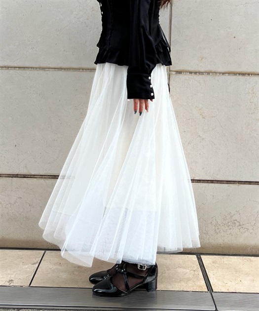 ロングチュールスカート | レディース服・レディース ロングチュールスカート | レディース服・レディース