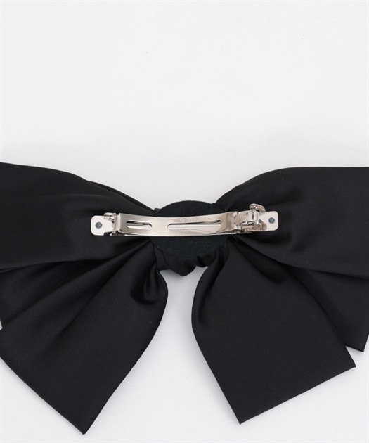サテンビッグリボンバレッタ | axes femme | axes femme online shop サテンビッグリボンバレッタ | axes femme | axes femme online shop