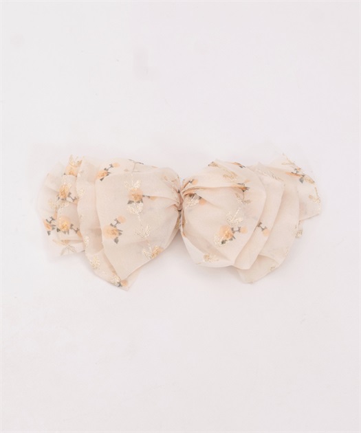 花柄リボンバレッタ | outlet | axes femme online shop 花柄リボンバレッタ | outlet | axes femme online shop