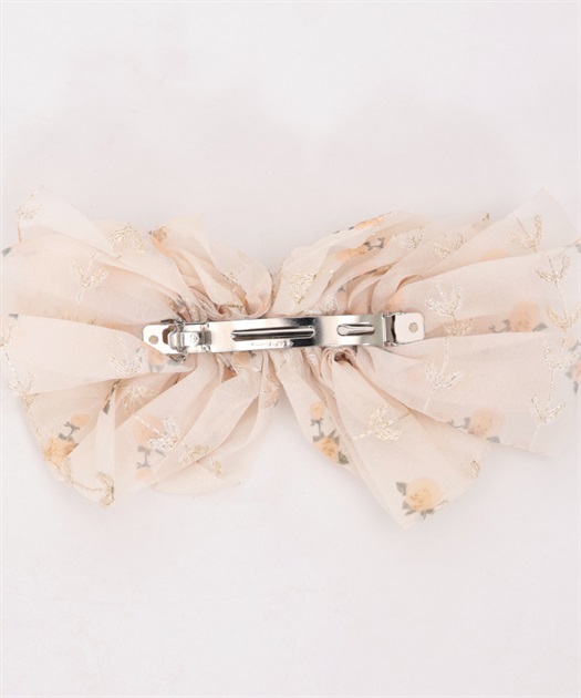 花柄リボンバレッタ | outlet | axes femme online shop 花柄リボンバレッタ | outlet | axes femme online shop