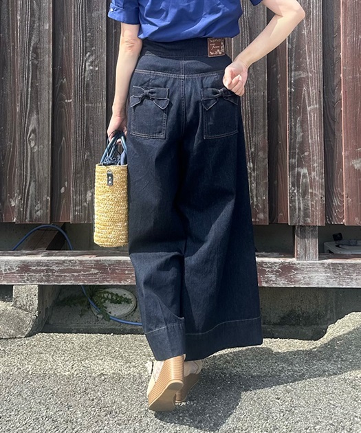 ハイウエストワイドデニムパンツ | outlet | axes femme online shop ハイウエストワイドデニムパンツ | outlet | axes femme online shop