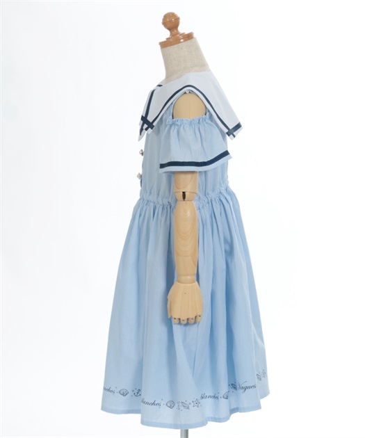 肩開きマリンセーラーワンピース | レディース服・レディース 肩開きマリンセーラーワンピース | レディース服・レディース