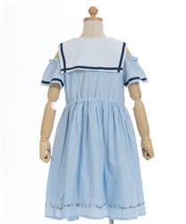 肩開きマリンセーラーワンピース | kids | axes femme online shop 肩開きマリンセーラーワンピース | kids | axes femme online shop