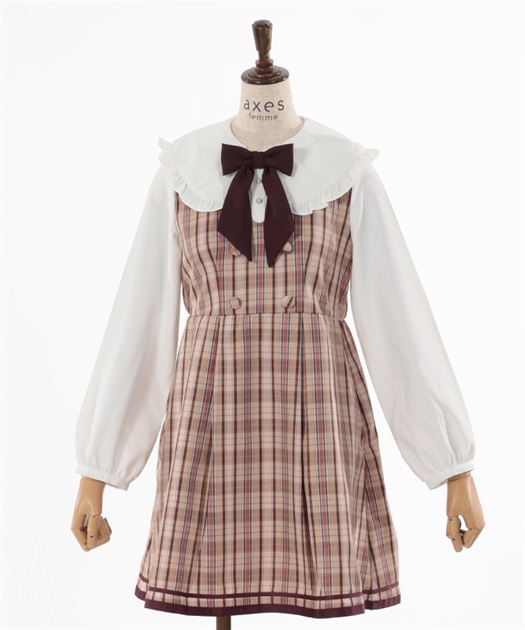 襟付きチェックミニワンピース 楽天市場】襟付き チェック ワンピース レディース 送料無料 ミニ