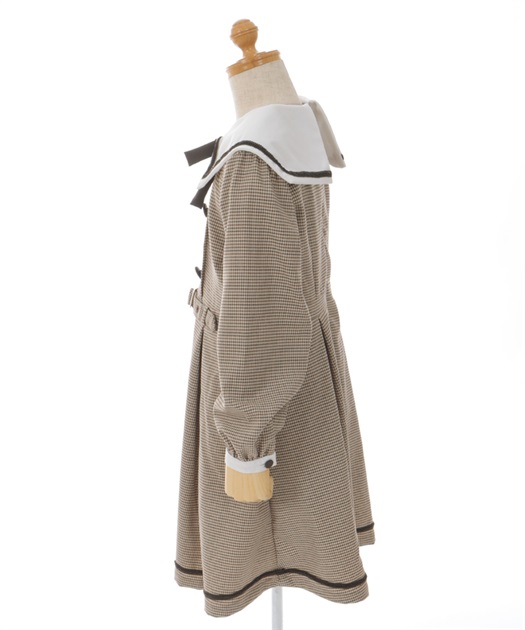 襟付きWボタンワンピース【期間限定価格】 | レディース服 襟付きWボタンワンピース【期間限定価格】 | レディース服